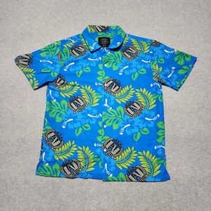 Pantalón Corto My Hero Academia Para Hombre Mediano UA Logo Hawaiano Abotonado - Imagen 1 de 10