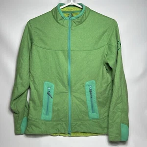 Peter Millar Jacket Womens M Full Zip Long Sleeve Outdoors Green Warmth Casual - Picture 1 of 18