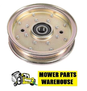 NEW FLAT IDLER PULLEY REPLACES EXMARK 116-4665 126-9187 LAZER Z 48" 52" 60" - Picture 1 of 1