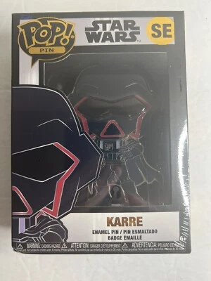 Funko POP! Star Wars KARRE Enamel Pin SE Brand - New Sealed MIB [i] - Image 1 of 4