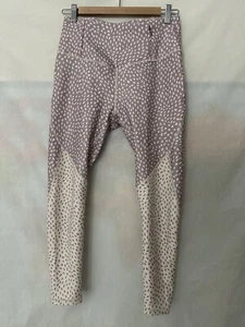 Calia By Carrie Underwood Crop Leggings Capri M Stay The Path EUC Mauve PolkaDot - Picture 1 of 10