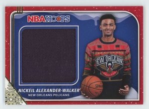 Nickeil Alexander-Walker 2019-20 Panini NBA Hoops Winter RC Sweater #RS-NAW New