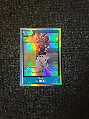 2007 Bowman Chrome Baseball Ricardo Nanita 1st Bowman Refractor 237/500 SD0787 - Image 1 of 2