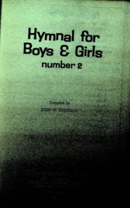 Hymnal for Boys & Girls number 2 hardcover 1966 - Picture 1 of 2