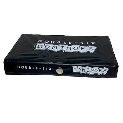 Dominoes Double Six Set Of 28 With Case The United States Playing Card Company - Image 1 of 4