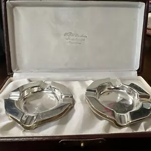 Made In Argentina Silver Plate Ashtray - Picture 1 of 5