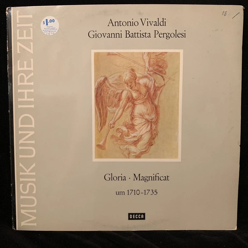 VIVALDI Gloria & PERGOLESI Magnificat - BAKER, Willcocks, ASMF - DECCA ST LP - Image 1 of 4