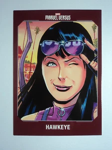 2022 PANINI MARVEL VERSUS TRADING CARD - CHARACTER CARD - HAWKEYE - # 28 - Picture 1 of 2