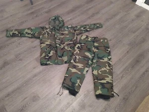 Parka & Trousers Cold Weather Camouflage Goretex Military Issue See Pics!!! - Picture 1 of 19