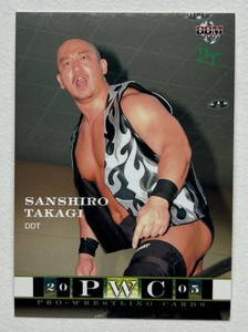 2005 BBM Pro Wrestling Sanshiro Takagi #106