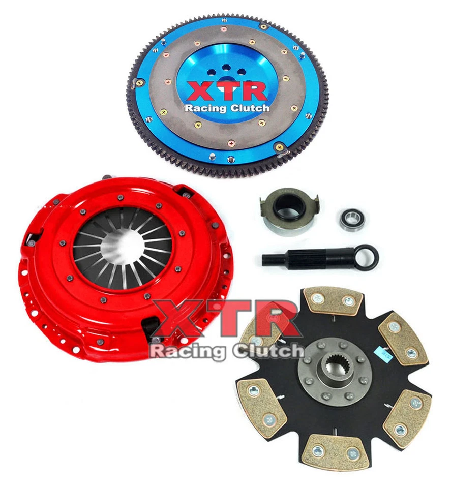 XTR ЭТАП 4 СЦЕПЛЕНИЯ НАБОР + АЛЮМИНИЕВЫЙ МАХОВИК 1990-91 ACURA INTEGRA GS LS RS 1.8L B18 - Изображение 1 из 1