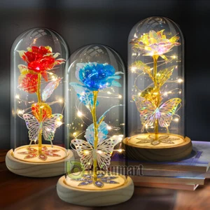 Mother's Day Mom Gifts for Mon Wife Women Her LED Rose Girlfriend Birthday Gift - Picture 1 of 148