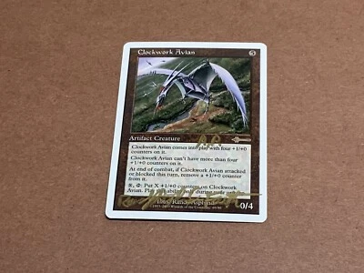 MTG Magic Clockwork Avian Sign Artist Proof x1 BTDF Beatdown Randy Asplund Faith - Image 1 of 2