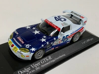 1/43 Minichamps Dodge Viper GTS-R 2002 24 Hour of Daytona  400 021445 CS383 - Image 1 of 4