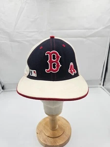 Gorra de béisbol Boston Red Sox New Era 59FIFTY sombrero 5950 blanco azul ajustada 7-1/2 - Imagen 1 de 6