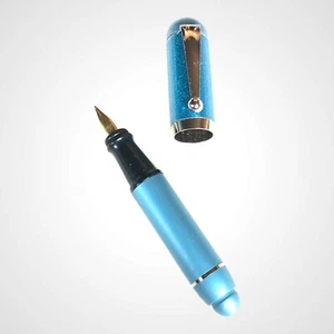 Penna Stilografica Micro FILCAO Modello Ladybug Bicolore Azzurro - Imagen 1 de 7