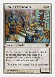 ORACLE'S ATTENDANTS mtg NM 8th Edition Rare 1 Card - Picture 1 of 1