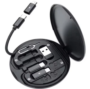Type-C To USB C To Micro USB To Lighting Fast Charging Adapter Kit iPhone - Picture 1 of 6