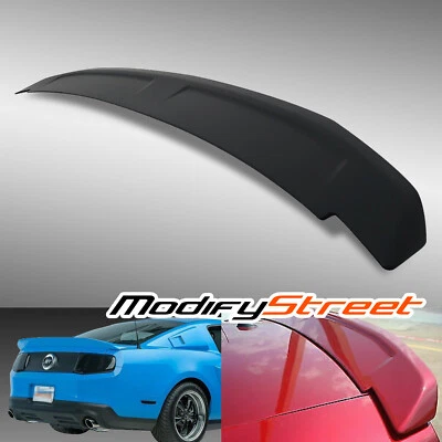 Matte Black Rear Trunk Spoiler for 2010-2014 Ford Mustang Coupe Shelby GT500 Foto 1 de 4