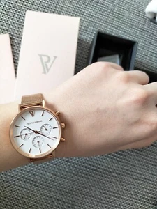 Paul Valentine Multifunktion Damenuhr Uhr Rosegold *Neu* - Bild 1 von 2