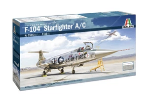 F-104 Starfighter A/C Lockheed Martin Fighter 1:32 Plastic Model Kit ITALERI - Foto 1 di 7