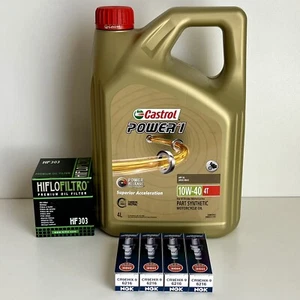 HONDA CBR1100XX Super Blackbird 1997-2000 Service Kit (Oil, Filter, Spark Plugs) - Picture 1 of 1