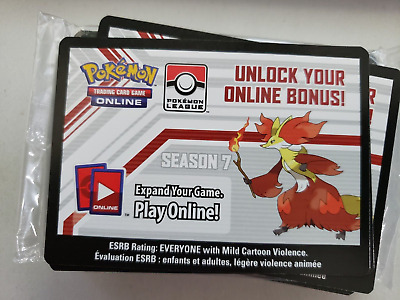 Pokemon League PTCGO Code Card - Delphox XY Season 7  (Digital Delivery)