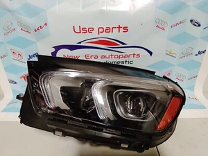 2020 MERCEDES BENZ GLE350 CLASS LED HEADLIGHT OEM 2021 2022 2023 LEFT CRACK LEN - Picture 1 of 10
