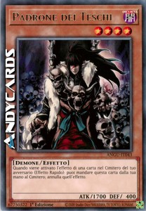PADRONE DEI TESCHI • (Skull Meister) • Rara • ANGU IT043 • Yugioh! • ANDYCARDS