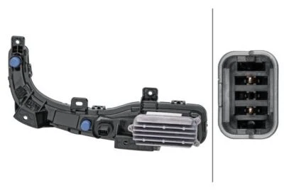 HELLA 2PT 013 123-011 DAYTIME RUNNING LIGHT Left - Image 1 of 4