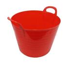 FLEXI TUBS WITH HANDLES - PACK OF 10 - BUKET - HORSES - 8 COLOURS - 42 LITRES
