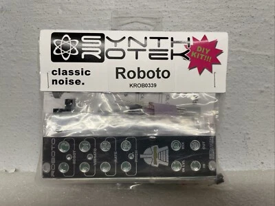 Synthrotek Roboto Voice Changing Eurorack Vocoder Reverb Vibrato Module Kit New - Image 1 of 3