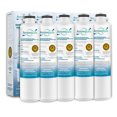 APF-0300 Fits Samsung Refrigerator Water Filter DA29-00020B 5-PACK - Image 1 of 4