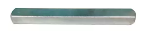 Portachiavi dritte 1/4"" X 3/8"" X 3"" Placcate in zinco - Foto 1 di 1