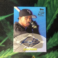 2000 Topps Traded Juan Pierre RC Auto Colorado Rockies #TTA34