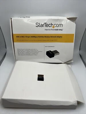StarTech.com USB 2.0 300 Mbps Mini Wireless-N Network Adapter - Image 1 of 4