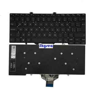 New For DELL Latitude 7400 Keyboard Latin Spanish LA Not for 7400 2 IN1 - Picture 1 of 5