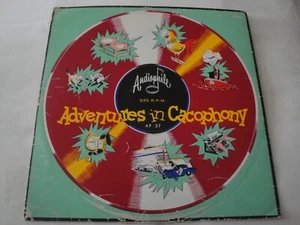 Adventures In Cacophony VINYL LP ALBUM 1956 AUDIOPHILE RECORDS - Picture 1 of 2