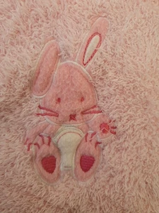 Early Days rosa Häschendecke Fleece Hase Primark Kinderwagen Vintage gut gebraucht - Bild 1 von 6