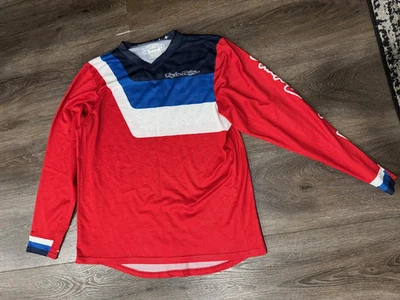 Camiseta TROY LEE DESIGNS MASCULINA GP GRAND PRIX L/S Motocross MTB MX tamanho M - Imagem 1 de 3