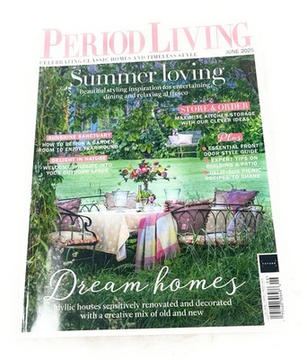 Period Living Uk Magazine June 2025 Issue 421 Summer Loving Dream Homes New - Image 1 of 4
