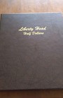 1892 1915 LIBERTY HEAD BARBER HALF DOLLAR COMPLETE SET DANSCO ALBUM/ALL 73 COINS