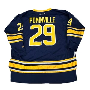 Jason Pominville Buffalo Sabres Jugend L/XL Large Reebok NHL Hockey Trikot - Bild 1 von 15