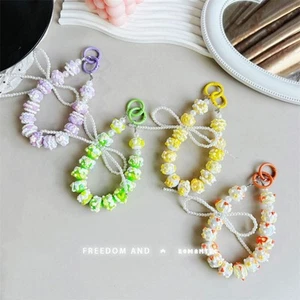 Pearl Mobile Phone Strap Colorful Phone Charm Rope Cute Phone Lanyard - Photo 1 sur 16