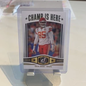 2023 Panini Donruss Chris Jones #CIH-16 Champ is Here Chiefs - Bild 1 von 6