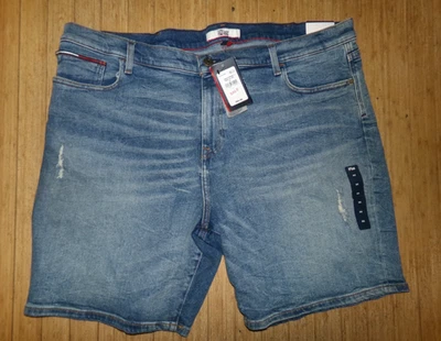Pantalones cortos de mezclilla Tommy Hilfiger para hombre talla 44 ~ nuevos con etiquetas precio de venta sugerido por el fabricante 69 USD Foto 1 de 3