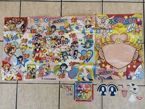 Sailor Moon Sailor Stars Vintage Board Game Set with Sugoroku and Fukuwarai - Picture 1 of 6