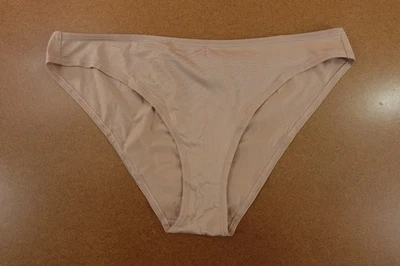 Everlane женщин размер XL мокко хлопок смесь бикини трусики новый с Ярлыками - Изображение 1 из 4