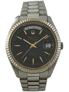 Reloj Hombre Bulova Super Seville Automatic Day Date ETA 2834-2 Funciona - Imagen 1 de 6