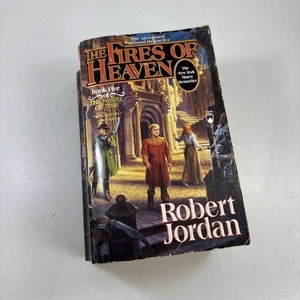 The Fires Of Heaven 1993 Book 5 of W.O.T Robert Jordan Paperback First Edition - Picture 1 of 7